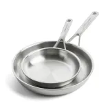 KitchenAid Набор из 2 сковородок Multi-Ply 20+28 см — фото 1