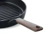 GreenPan Сковорода Eco Smartshape 28 см гриль Dark Wood — фото 3
