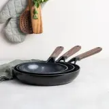 GreenPan Сковорода Eco Smartshape 28 см гриль Dark Wood — фото 4