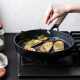 GreenPan Сковорода Eco Smartshape 28 см гриль Dark Wood — фото 6