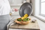 GreenPan Сковорода Вок: Wok Apex 28 см керамическое покрытие в форме медового сота — фото 3