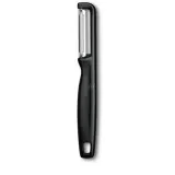 Victorinox Овощечистка вертикальная Lota двусторонняя гладкая черная — фото 1