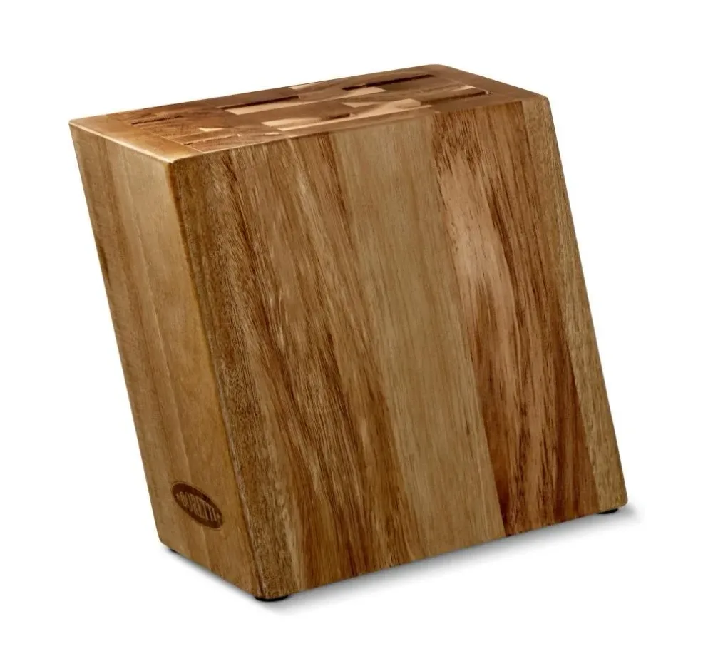 Mensa Home Блок для ножей Boretti 23x9,5x21 см древесина акации