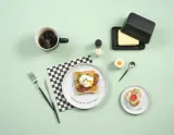 ASA Маслёнка Hey! 16x11x7,5 см Butter & Love черная — фото 7