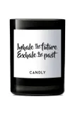 Ароматическая свеча Candly Inhale the future/Exhale the past, соевый воск, зелёный — фото 1