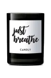 Ароматическая свеча Candly Just breathe, соевый воск, белый — фото 1