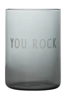 Стакан Design Letters, 250 мл, стекло, чёрный