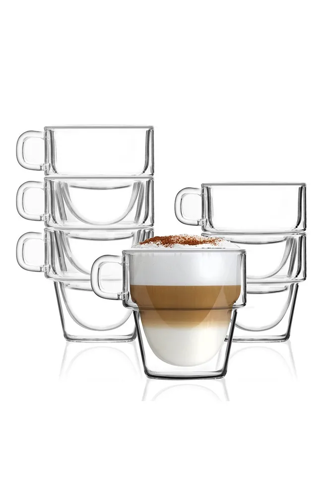 Набор стаканов Vialli Design, (), 6 шт, 350 мл, боросиликатное стекло