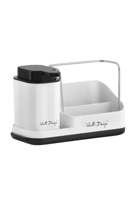 Кухонный держатель Vialli Design Livio Duo, полипропилен, 21,5 14 см