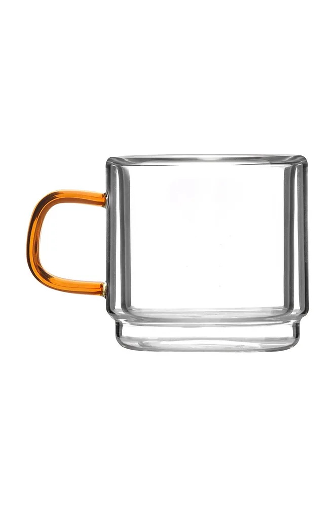 Набор стаканов Vialli Design, filizanek do espresso (), 2 шт, 80 мл, боросиликатное стекло, многоцветный
