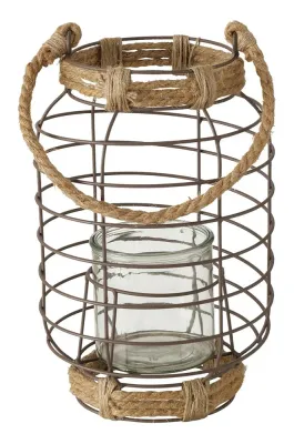 Фонарь для свечи Boltze Windlight Zaneta, металл, 30 см, разноцветный