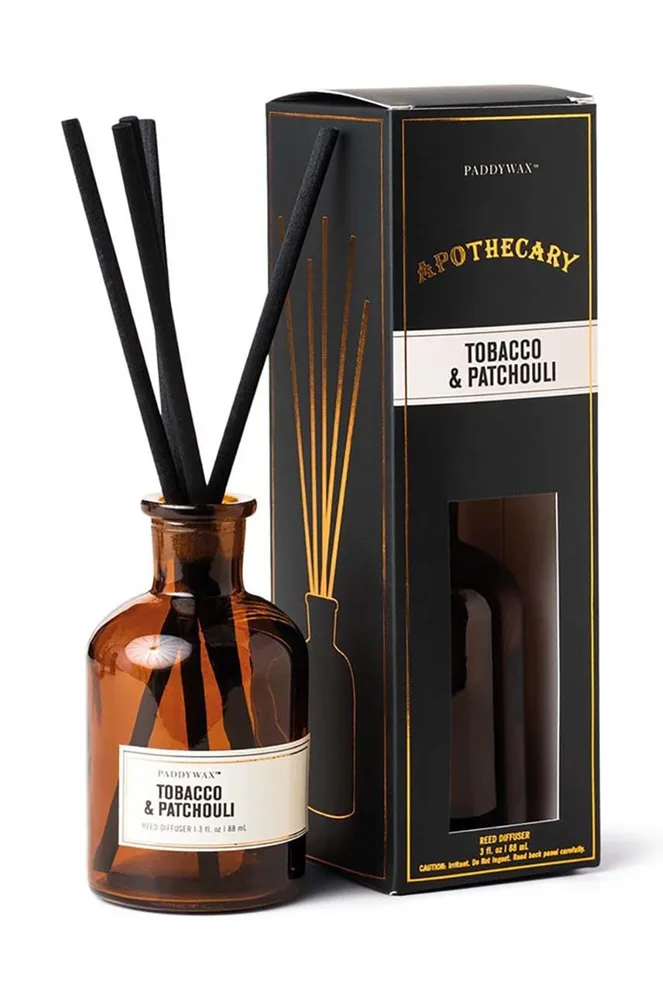 Ароматический диффузор Paddywax Tabacco & Patchouli, 88 мл