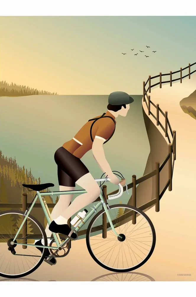 Постер Vissevasse Cycling The Hulls 50 70 см