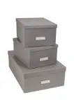 Набор коробок для хранения Bigso Box of Sweden Inge (3-pack), ДВП — фото 2