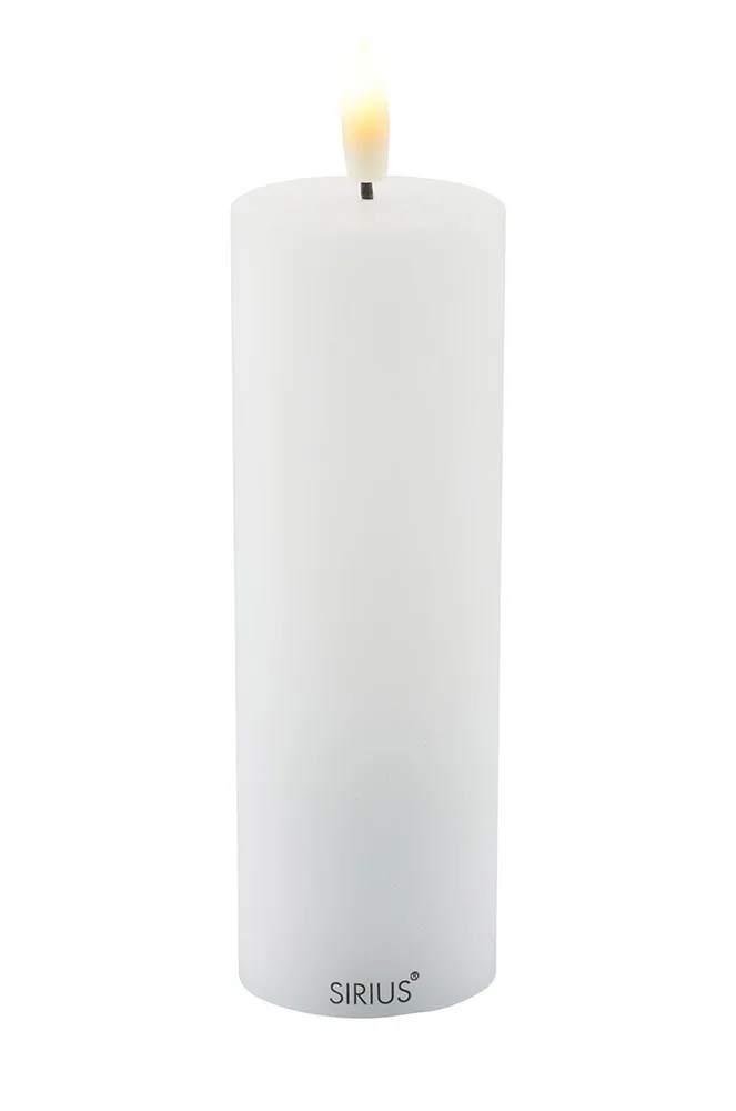 Декоративная свеча Sirius LED Sille Rechargeable, воск, бежевый