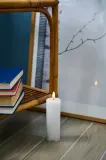 Декоративная свеча Sirius LED Sille Rechargeable, воск, бежевый — фото 2