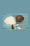 Ароматическая свеча Graine Creative zestaw DIY Coconut Candle, соевый воск, красный — фото 2