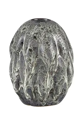 Подсвечник Villa Collection Arctic Ice, керамика, 10 см, разноцветный