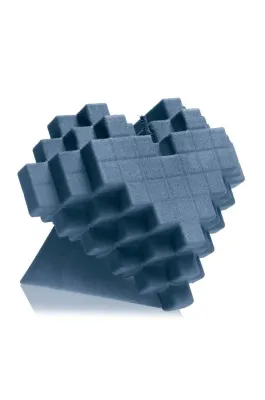 Декоративная свеча Candellana dekoracyjna Heart Pixel, парафин