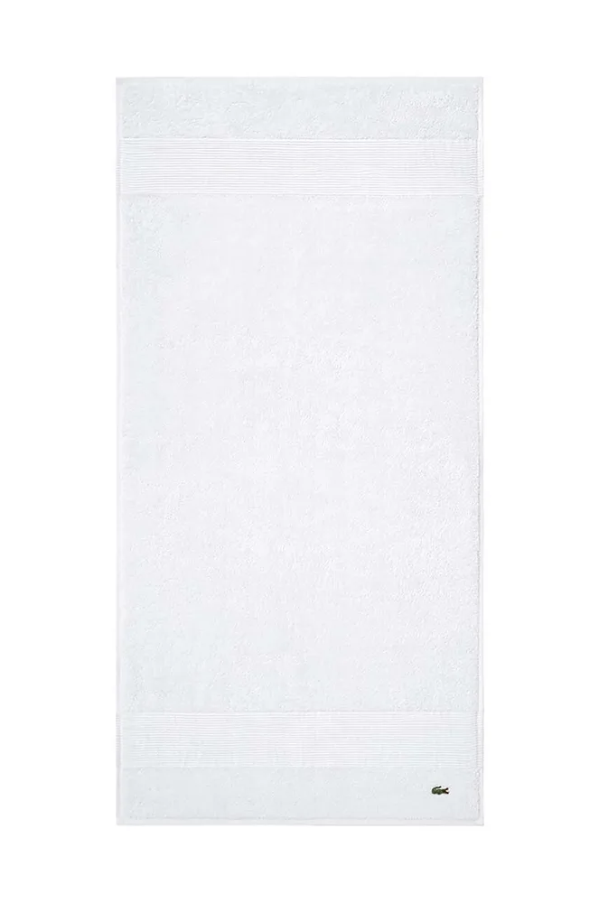 Полотенце для лица Lacoste, хлопок, 50 100 см, белый