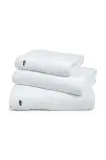 Полотенце для лица Lacoste, хлопок, 50 100 см, белый — фото 2