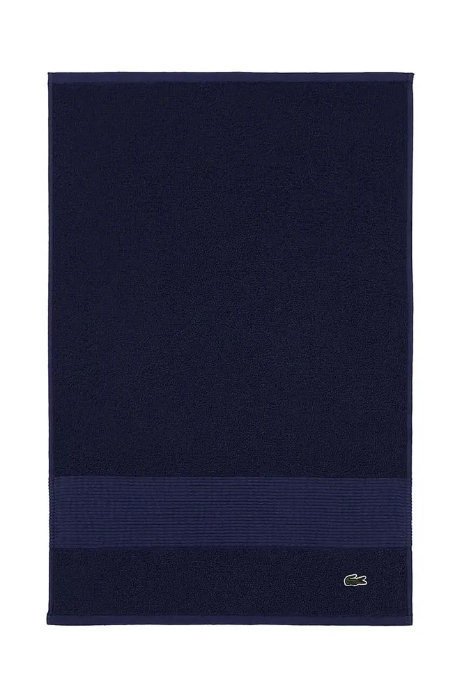 Полотенце для лица Lacoste LLECROCO, хлопок, 40 60 см, синий