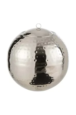 Фонарь для свечи J-line lampa naftowa, сталь, 23 см, разноцветный