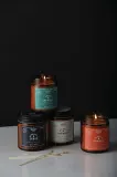 Ароматическая свеча Gentlemen's Hardware Smoke & Cypress, соевый воск — фото 3
