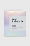 Ароматическая свеча Answear Home Rose & Rhubarb, соевый воск, розовый — фото 3