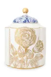 Контейнер для хранения продуктов Pip Studio Royal White, керамика, 1,9 л, белый — фото 1