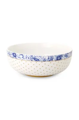 Салатник Pip Studio Royal White, фарфор, 15 см