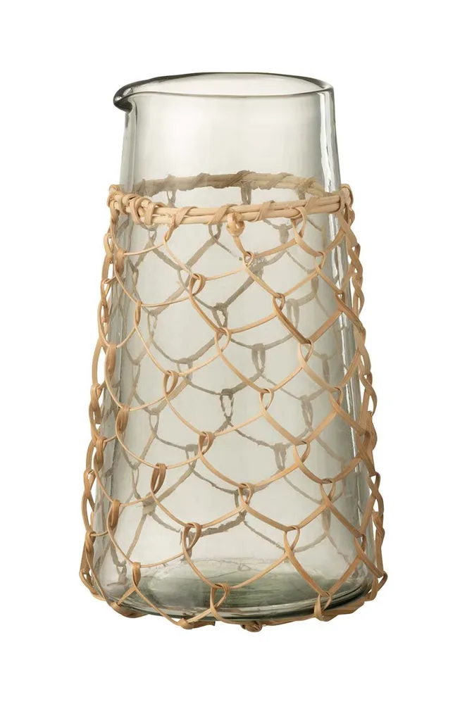 Кувшин J-line, Knitting Glass, 1000 мл, стекло