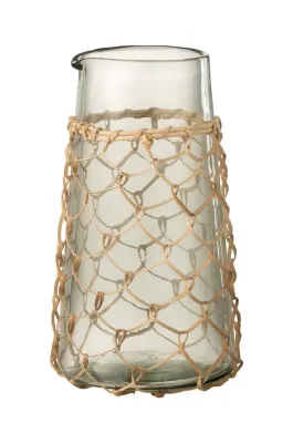 Кувшин J-line, Knitting Glass, 1000 мл, стекло