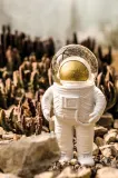 Фигурка декоративная Donkey Summerglobe The Astronaut, стекло, 18 см — фото 2