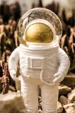 Фигурка декоративная Donkey Summerglobe The Astronaut, стекло, 18 см — фото 3