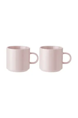 Набор кружек Stelton Mug, 2 шт, каменная керамика, по 200 мл, розовый