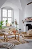 Фонарь для свечи Bloomingville, стекло, 50,5 см, чёрный — фото 4