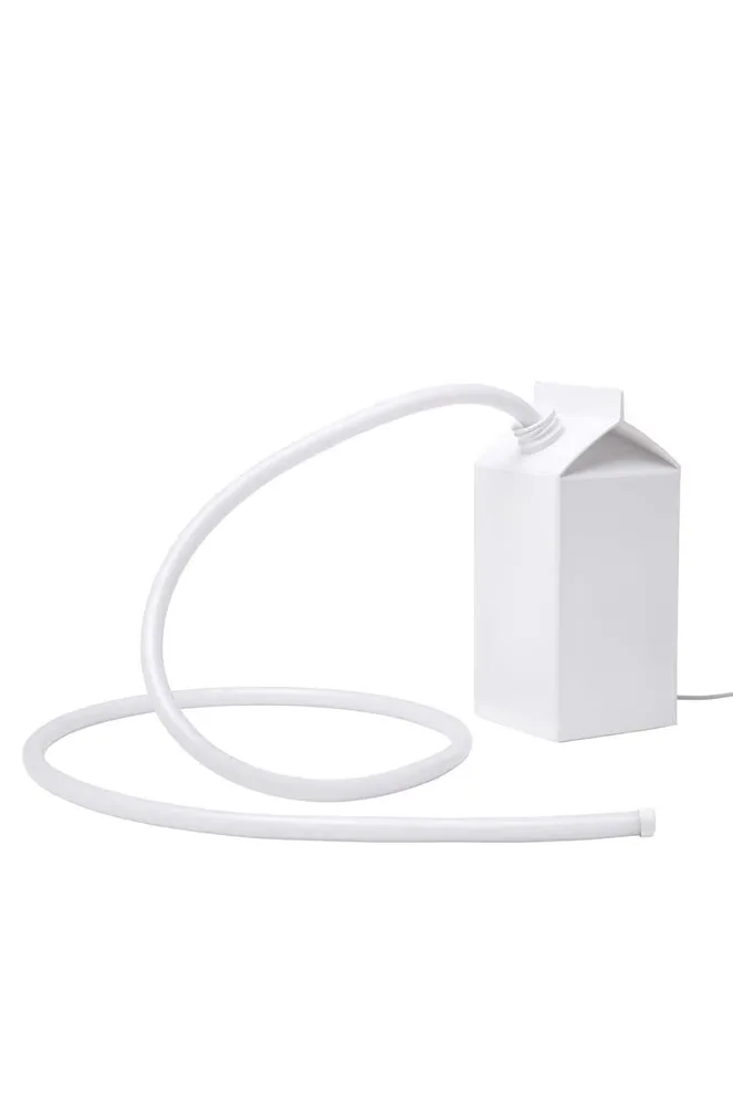 Настольная лампа Seletti Daily Glow Milk, пластик, LED, выс. 22 см