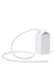 Настольная лампа Seletti Daily Glow Milk, пластик, LED, выс. 22 см — фото 1