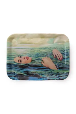 Поднос Seletti Seagirl, 32 43,5 2 см
