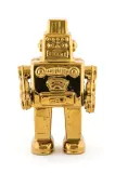Фигурка декоративная Seletti Memorabilia Gold My Robot, фарфор, 30 см — фото 2