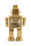 Фигурка декоративная Seletti Memorabilia Gold My Robot, фарфор, 30 см — фото 4
