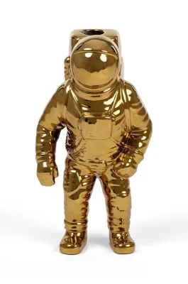 Ваза Seletti Cosmic Diner Starman, фарфор, 28 см