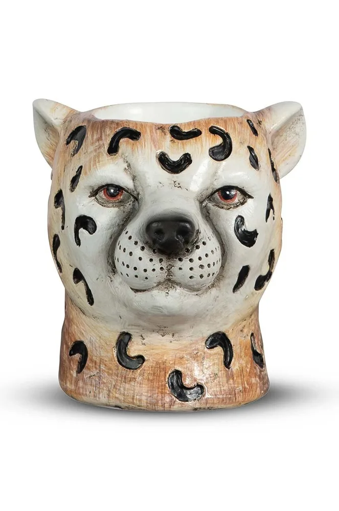 Ваза Byon dekoracja Cheetah, полирезин, 9,5 см, разноцветный