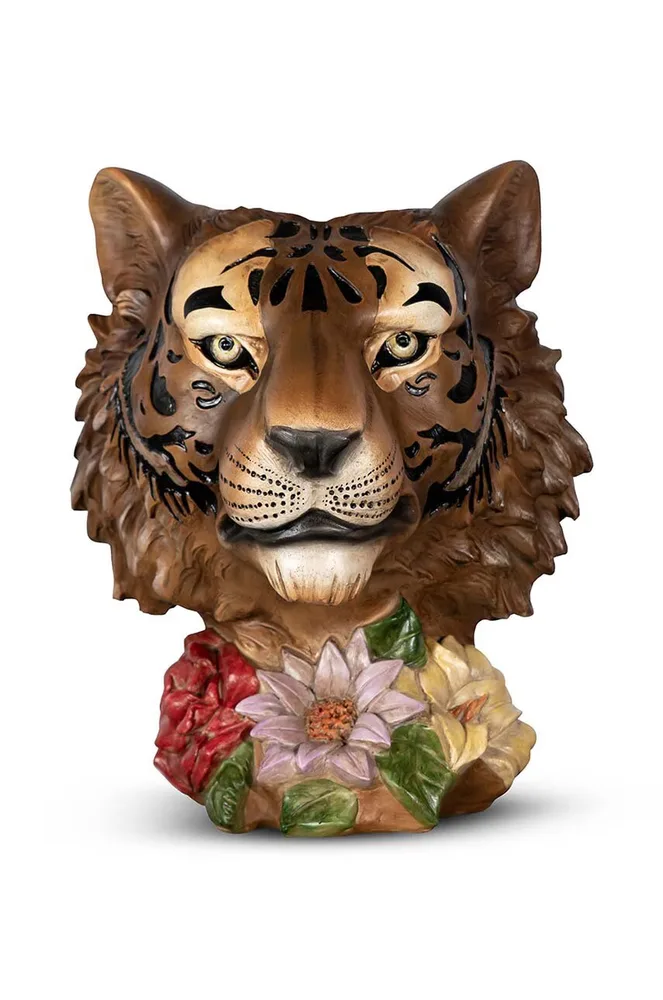 Ваза Byon Tiger, полирезин, 28,5 см, разноцветный