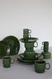 Набор чашек Sagaform Coffee & More, каменная керамика, 100 мл, зелёный — фото 2