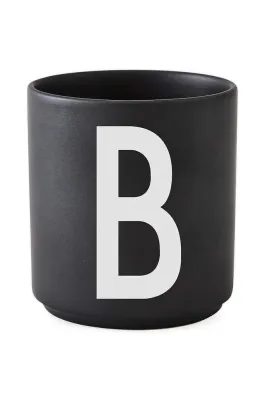Кружка Design Letters Personal, фарфор, 250 мл, чёрный