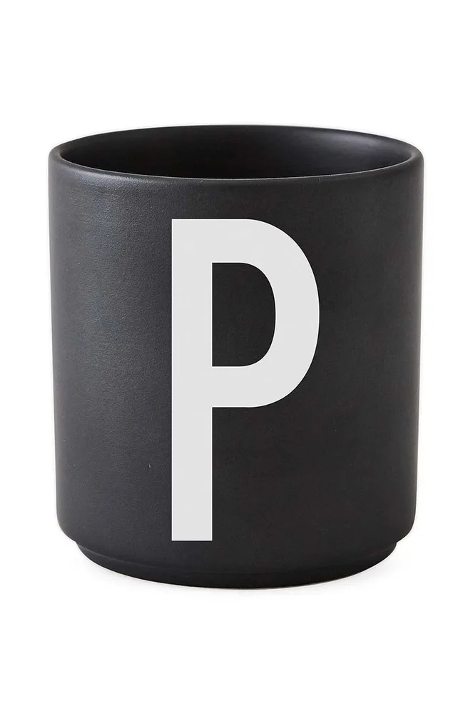 Кружка Design Letters Personal Porcelain Cup, фарфор, 250 мл, чёрный