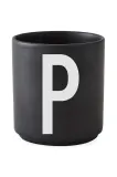 Кружка Design Letters Personal Porcelain Cup, фарфор, 250 мл, чёрный — фото 1