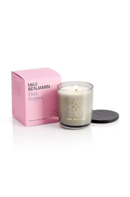 Ароматическая свеча Max Benjamin Pink Pepper, воск, розовый